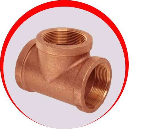 Copper Nickel 70 30 Forged Tee Fittings in usa