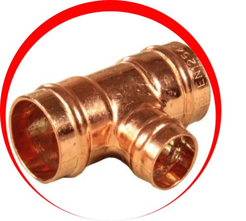 Copper Nickel 70 30 Male Tee Pipe Fittings in usa